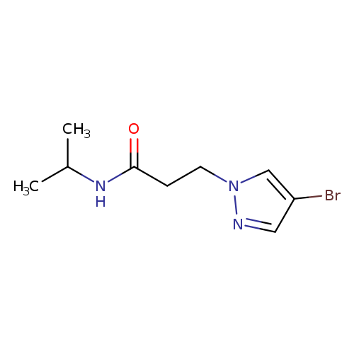 3-(4-Bromo-1H-pyrazol-1-yl)-N-(propan-2-yl)propanamide