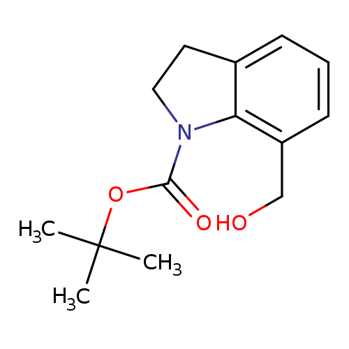 tert-butyl 7-(hydroxymethyl)-2,3-dihydro-1H-indole-1-carboxylate