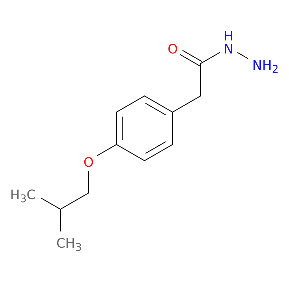 2-[4-(2-Methylpropoxy)phenyl]acetohydrazide
