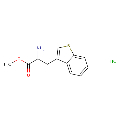 methyl2-amino-3-(1-benzothiophen-3-yl)propanoatehydrochloride