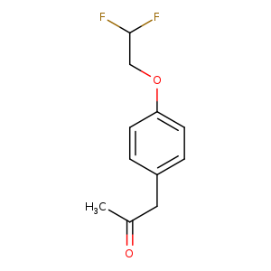 1-[4-(2,2-Difluoro-ethoxy)-phenyl]-propan-2-one