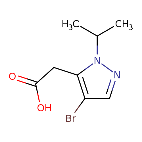 2-[4-bromo-1-(propan-2-yl)-1H-pyrazol-5-yl]acetic acid