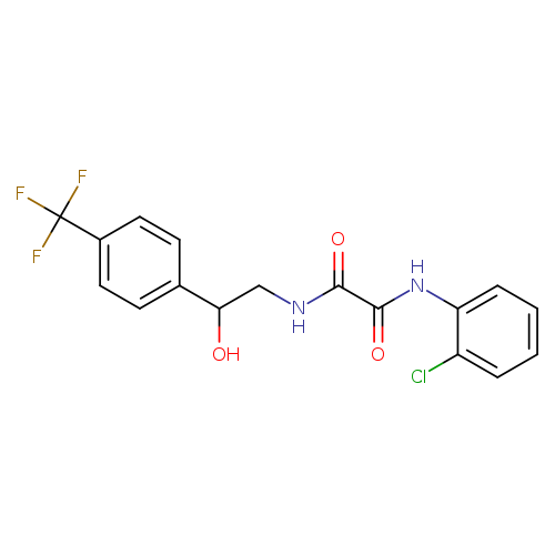 N-(2-chlorophenyl)-N'-{2-hydroxy-2-[4-(trifluoromethyl)phenyl]ethyl}ethanediamide