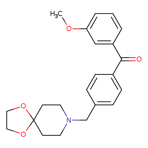 (4-(1,4-Dioxa-8-azaspiro[4.5]decan-8-ylmethyl)phenyl)(3-methoxyphenyl)methanone