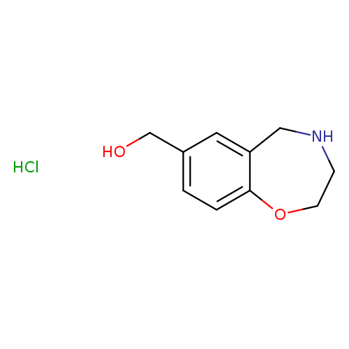 2,3,4,5-Tetrahydro-1,4-benzoxazepin-7-ylmethanol hydrochloride