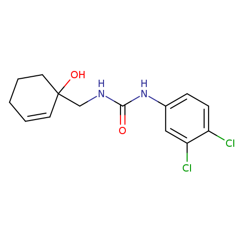 3-(3,4-dichlorophenyl)-1-[(1-hydroxycyclohex-2-en-1-yl)methyl]urea