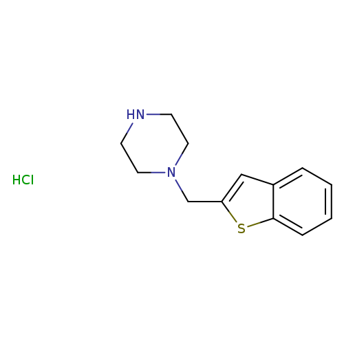 1-[(1-benzothiophen-2-yl)methyl]piperazinehydrochloride