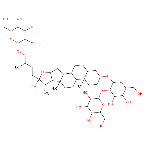 β-D-Galactopyranoside, (3β,5β,22α,25S)-26-(β-D-glucopyranosyloxy)-22-hydroxyfurostan-3-yl 2-O-β-D-glucopyranosyl-