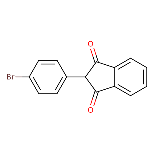 1H-Indene-1,3(2H)-dione, 2-(4-bromophenyl)-