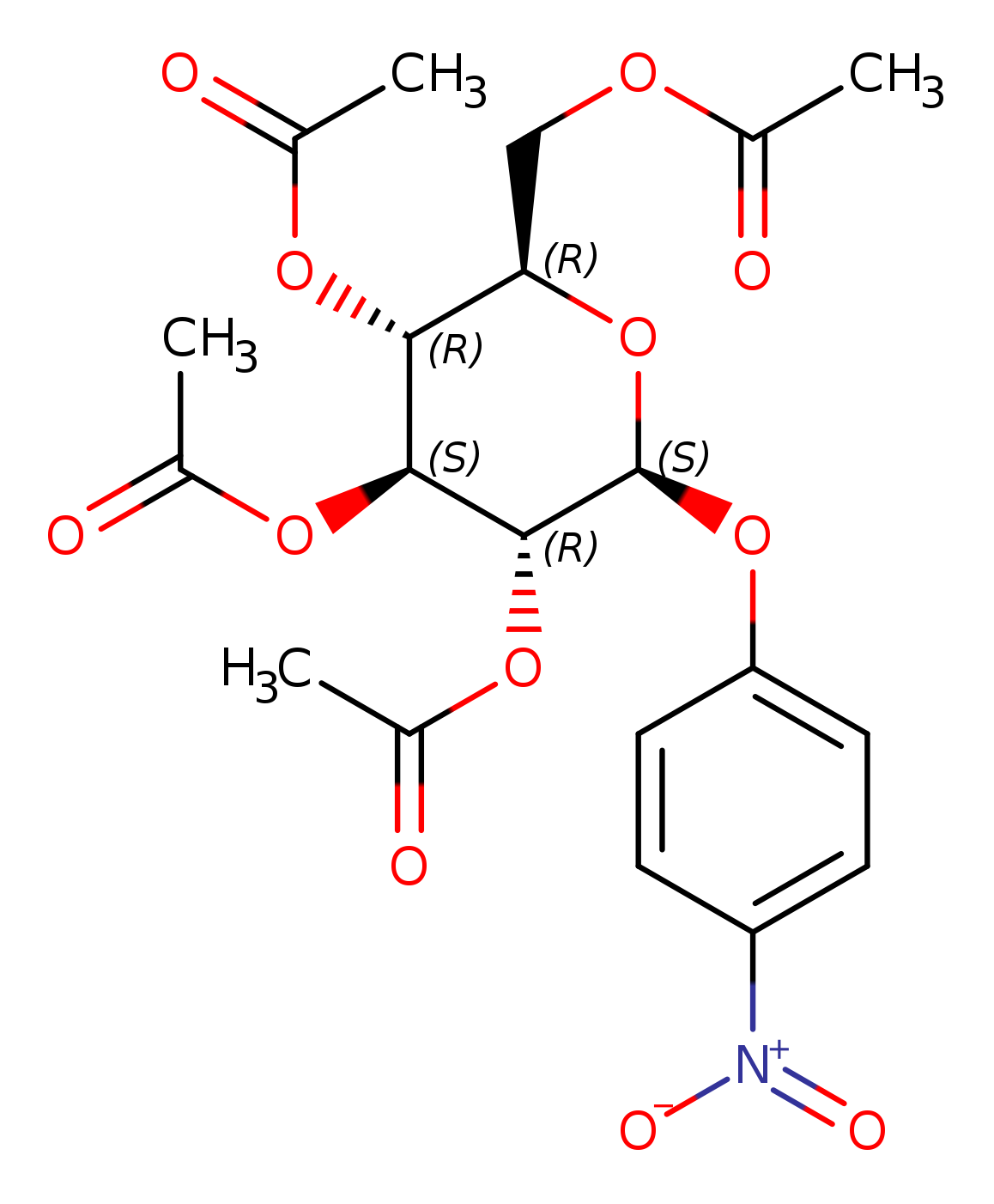 p-Nitrophenyl-2,3,4,6-Tetra-O-acetyl-β-D-glucopyranoside