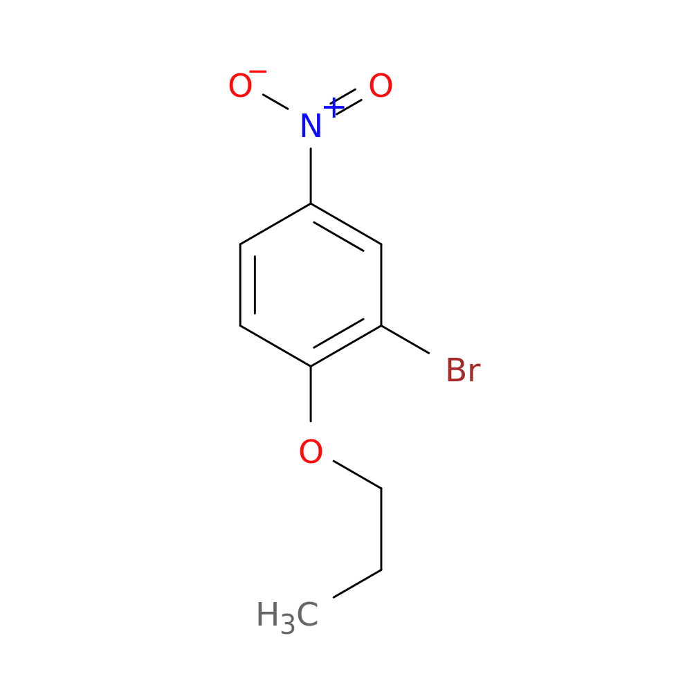 2-Bromo-4-nitro-1-propoxybenzene