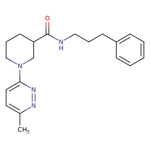 1-(6-methylpyridazin-3-yl)-N-(3-phenylpropyl)piperidine-3-carboxamide