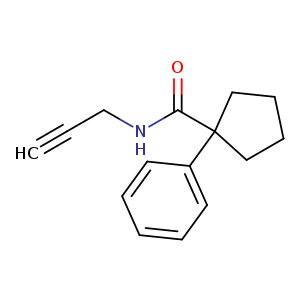 1-phenyl-N-(prop-2-yn-1-yl)cyclopentane-1-carboxamide