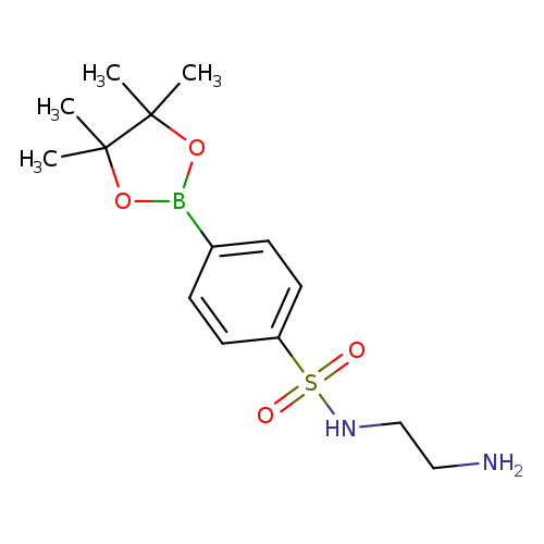 Benzenesulfonamide, N-(2-aminoethyl)-4-(4,4,5,5-tetramethyl-1,3,2-dioxaborolan-2-yl)-