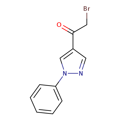 2-BROMO-1-(1-PHENYL-1H-PYRAZOL-4-YL)ETHANONE
