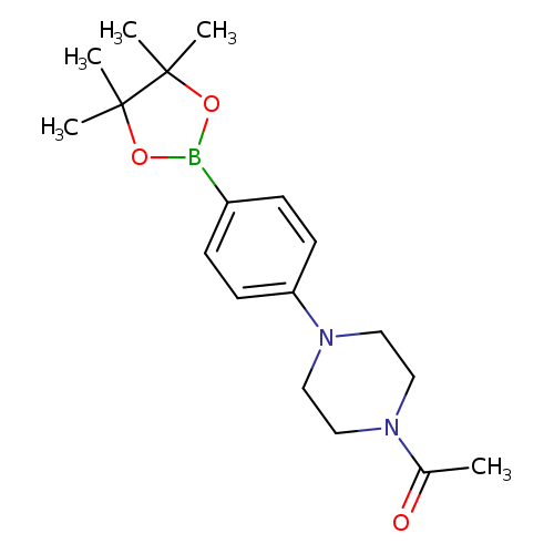 Ethanone, 1-[4-[4-(4,4,5,5-tetramethyl-1,3,2-dioxaborolan-2-yl)phenyl]-1-piperazinyl]-
