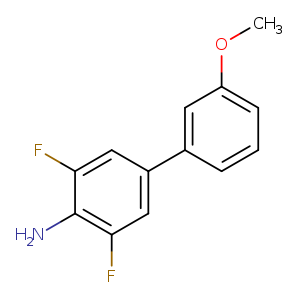 3,5-Difluoro-3'-methoxy-[1,1'-biphenyl]-4-amine