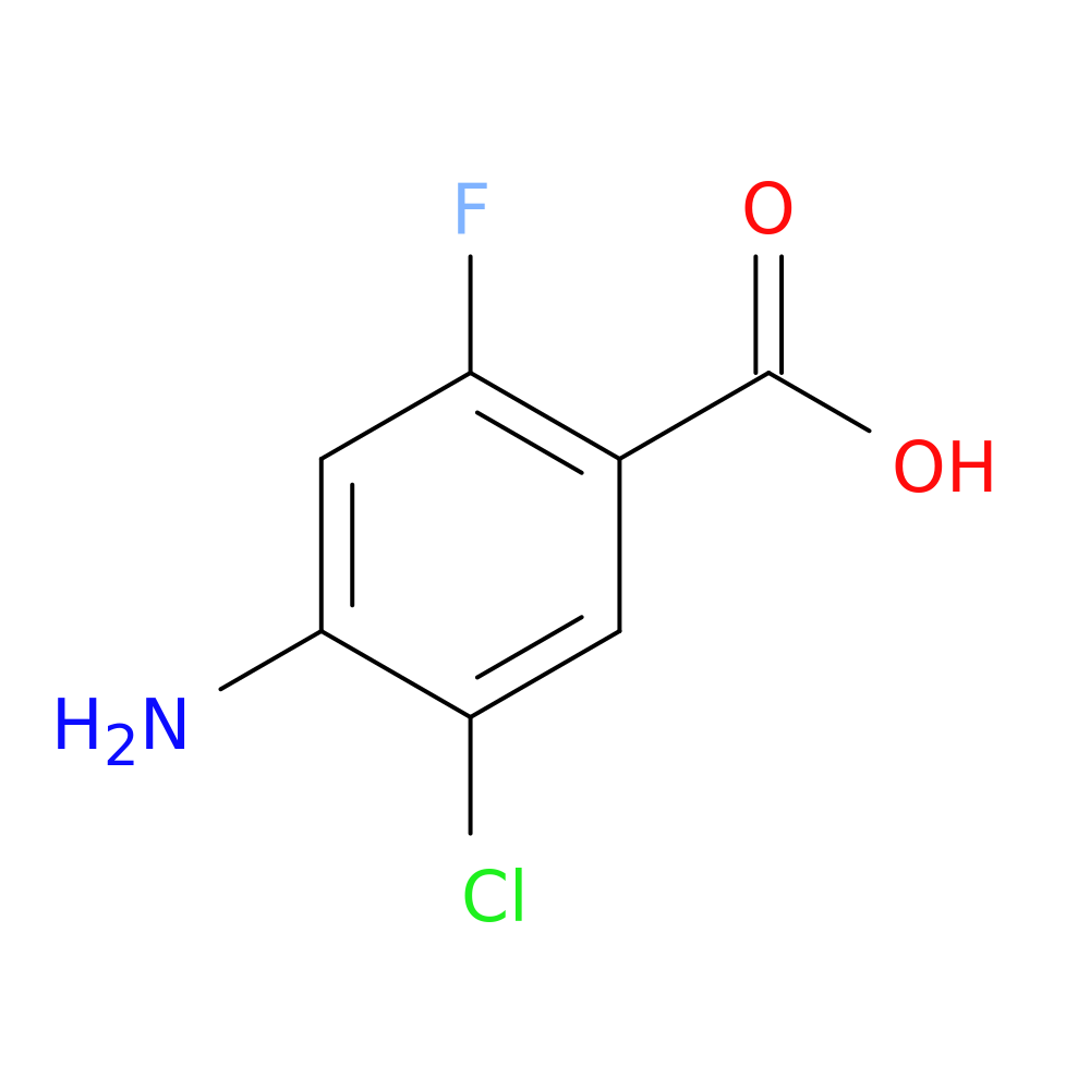 4-AMINO-5-CHLORO-2-FLUOROBENZOIC ACID