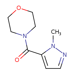(1-Methyl-1H-pyrazol-5-yl)(morpholino)methanone