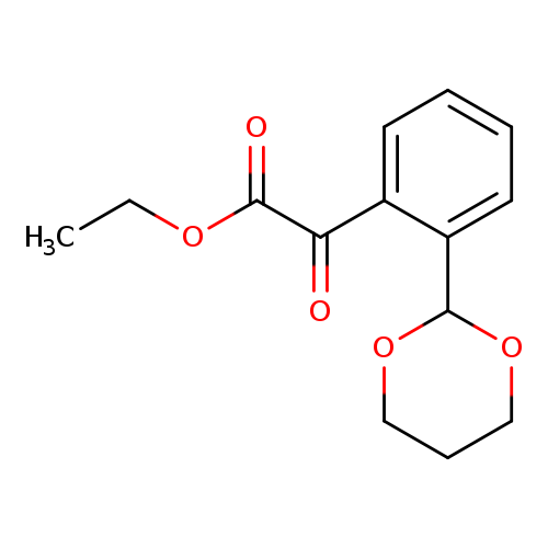 Ethyl 2-(1,3-dioxan-2-yl)benzoylformate
