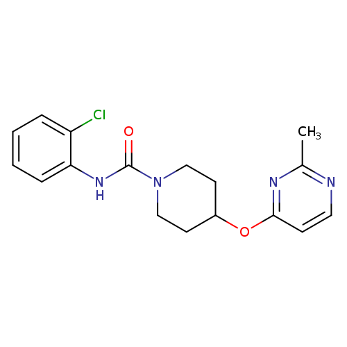 N-(2-chlorophenyl)-4-[(2-methylpyrimidin-4-yl)oxy]piperidine-1-carboxamide