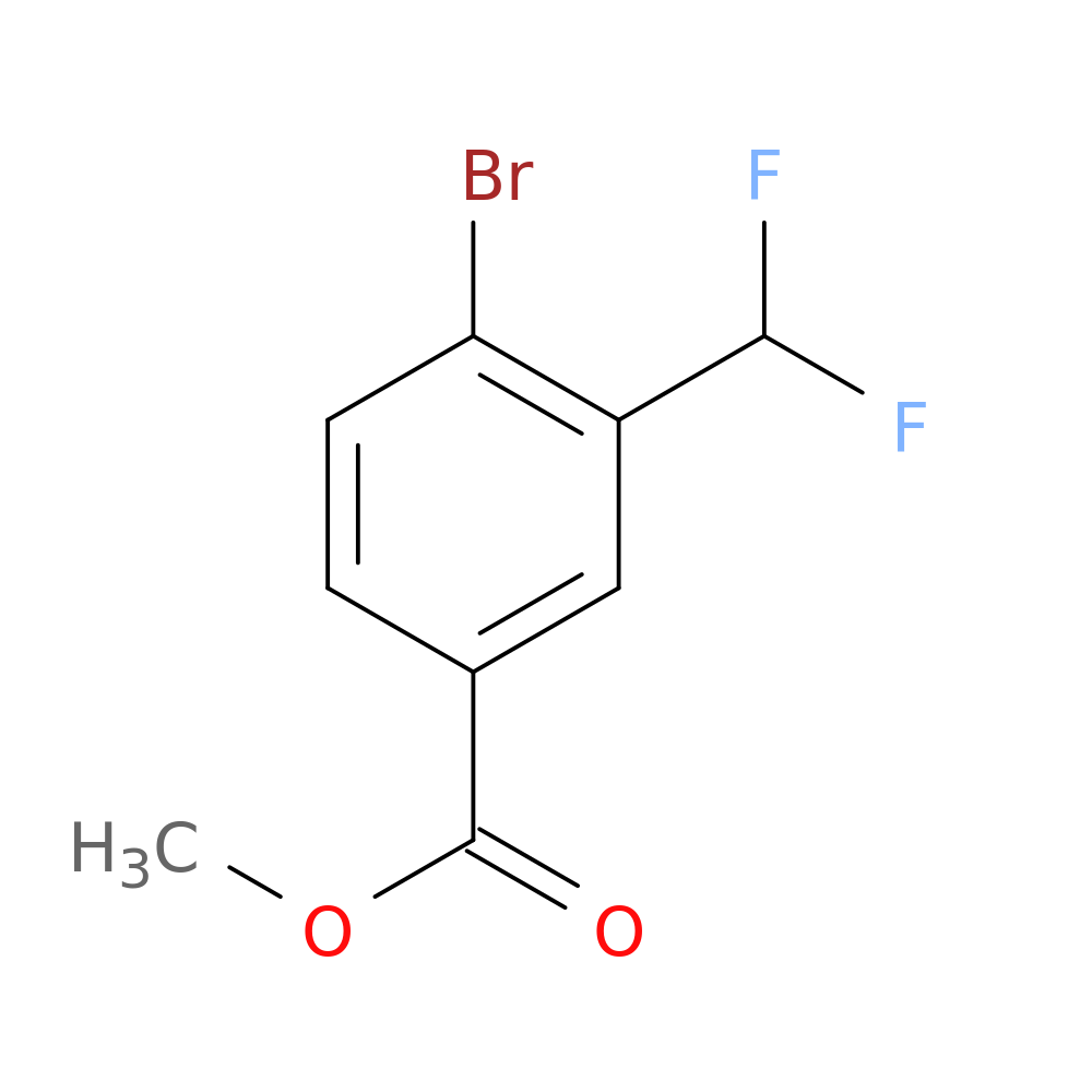 METHYL 4-BROMO-3-(DIFLUOROMETHYL)BENZOATE