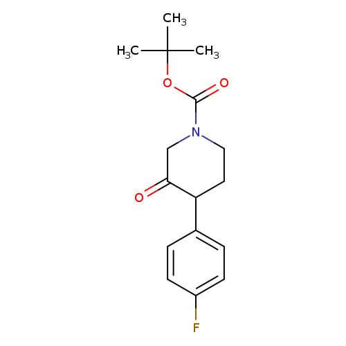 tert-butyl 4-(4-fluorophenyl)-3-oxopiperidine-1-carboxylate