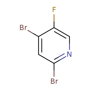 Pyridine, 2,4-dibromo-5-fluoro-