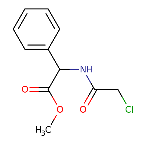 Methyl 2-[(2-chloroacetyl)amino]-2-phenylacetate