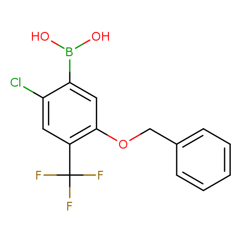 5-(Benzyloxy)-2-chloro-4-(trifluoromethyl)phenylboronic acid