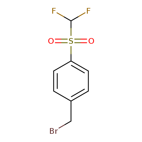 1-(Bromomethyl)-4-((difluoromethyl)sulfonyl)benzene