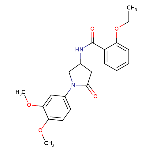 N-[1-(3,4-dimethoxyphenyl)-5-oxopyrrolidin-3-yl]-2-ethoxybenzamide