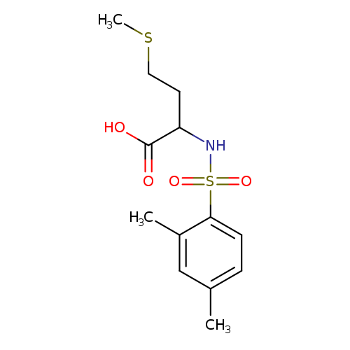 2-(2,4-dimethylbenzenesulfonamido)-4-(methylsulfanyl)butanoic acid