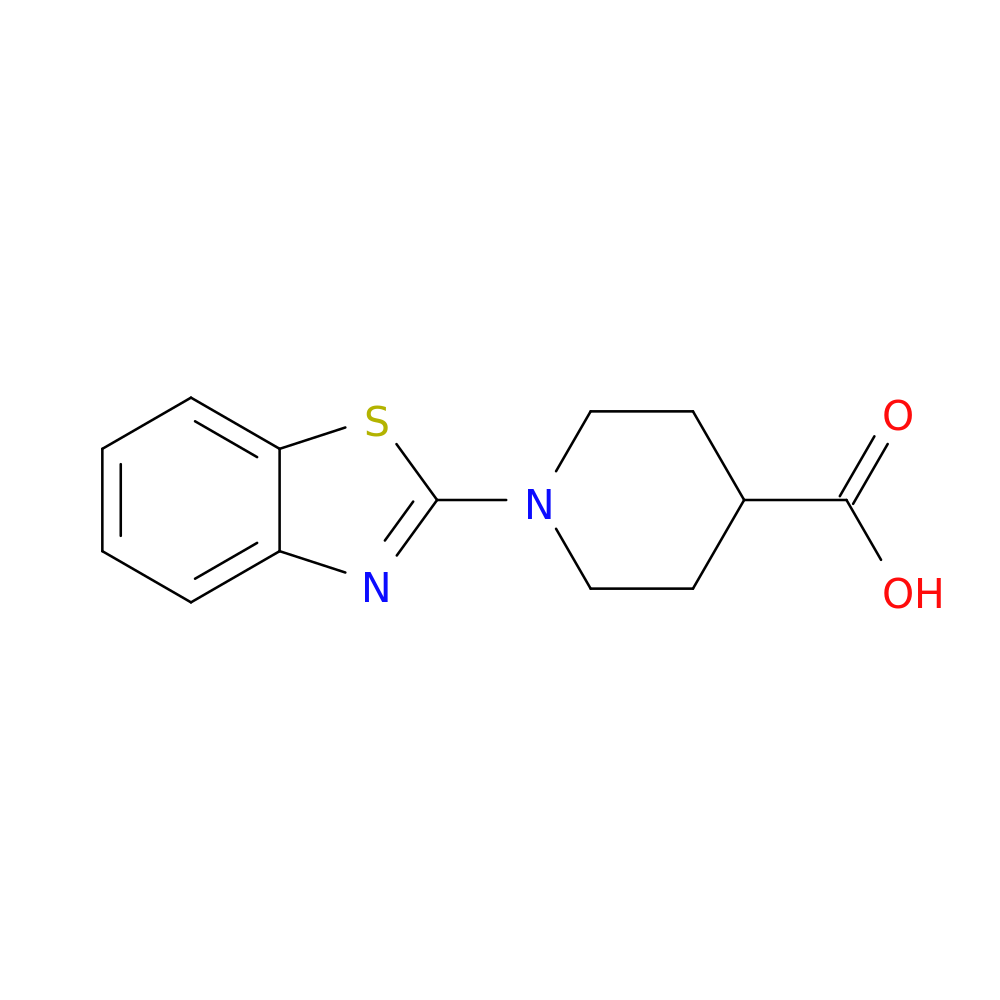 1-(1,3-benzothiazol-2-yl)piperidine-4-carboxylic acid