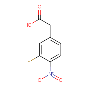 Benzeneacetic acid, 3-fluoro-4-nitro-