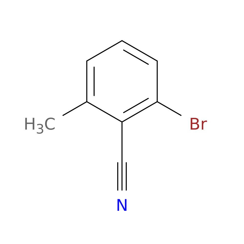 Benzonitrile, 2-bromo-6-methyl-