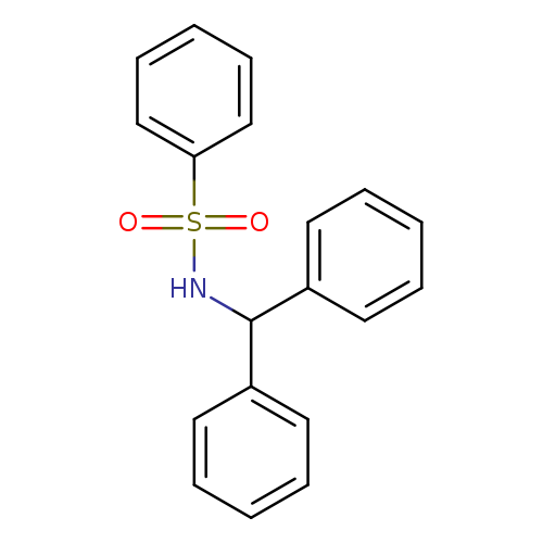 N-(Diphenylmethyl)benzenesulfonamide
