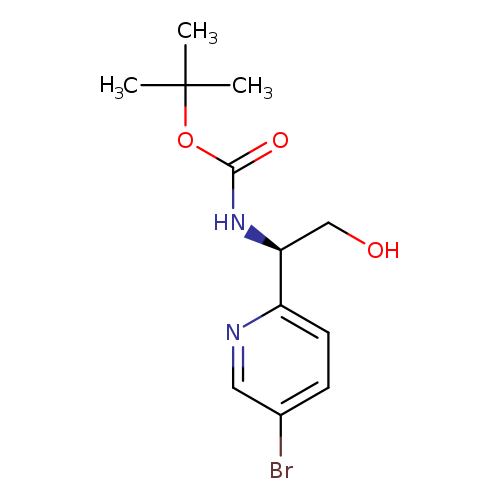 (R)-tert-Butyl (1-(5-bromopyridin-2-yl)-2-hydroxyethyl)carbamate