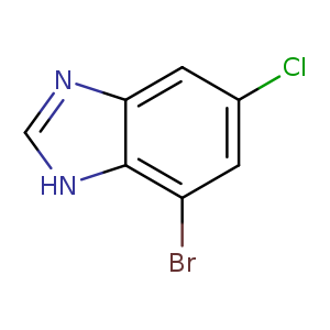 7-Bromo-5-chloro-1H-benzimidazole