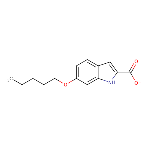 6-(Pentyloxy)-1H-indole-2-carboxylic acid