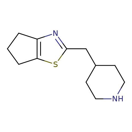 2-(piperidin-4-ylmethyl)-5,6-dihydro-4H-cyclopenta[d]thiazole