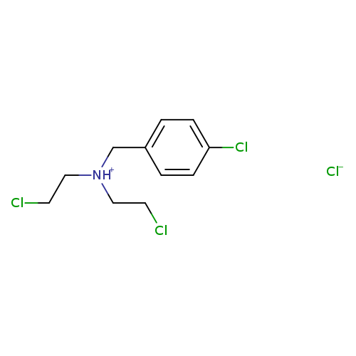 bis(2-chloroethyl)[(4-chlorophenyl)methyl]amine hydrochloride