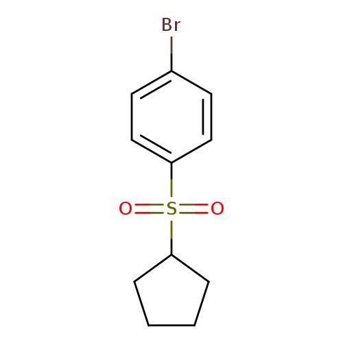1-Bromo-4-(cyclopentanesulfonyl)benzene