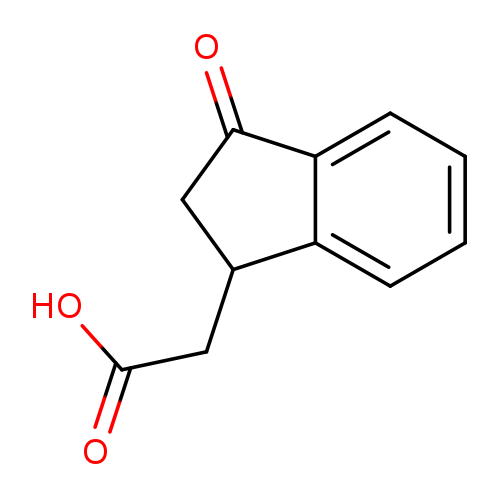 1H-Indene-1-acetic acid, 2,3-dihydro-3-oxo-