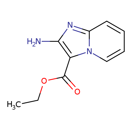 Imidazo[1,2-a]pyridine-3-carboxylic acid, 2-amino-, ethyl ester (9CI)