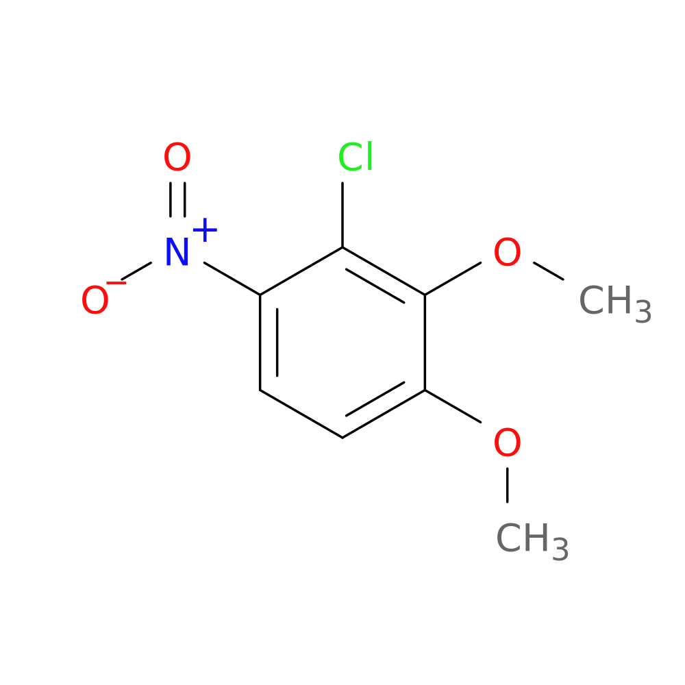 2-Chloro-3,4-dimethoxy-1-nitrobenzene