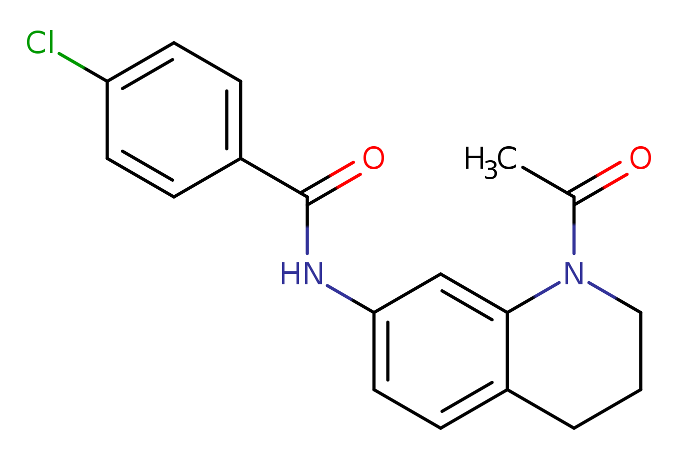 N-(1-acetyl-1,2,3,4-tetrahydroquinolin-7-yl)-4-chlorobenzamide