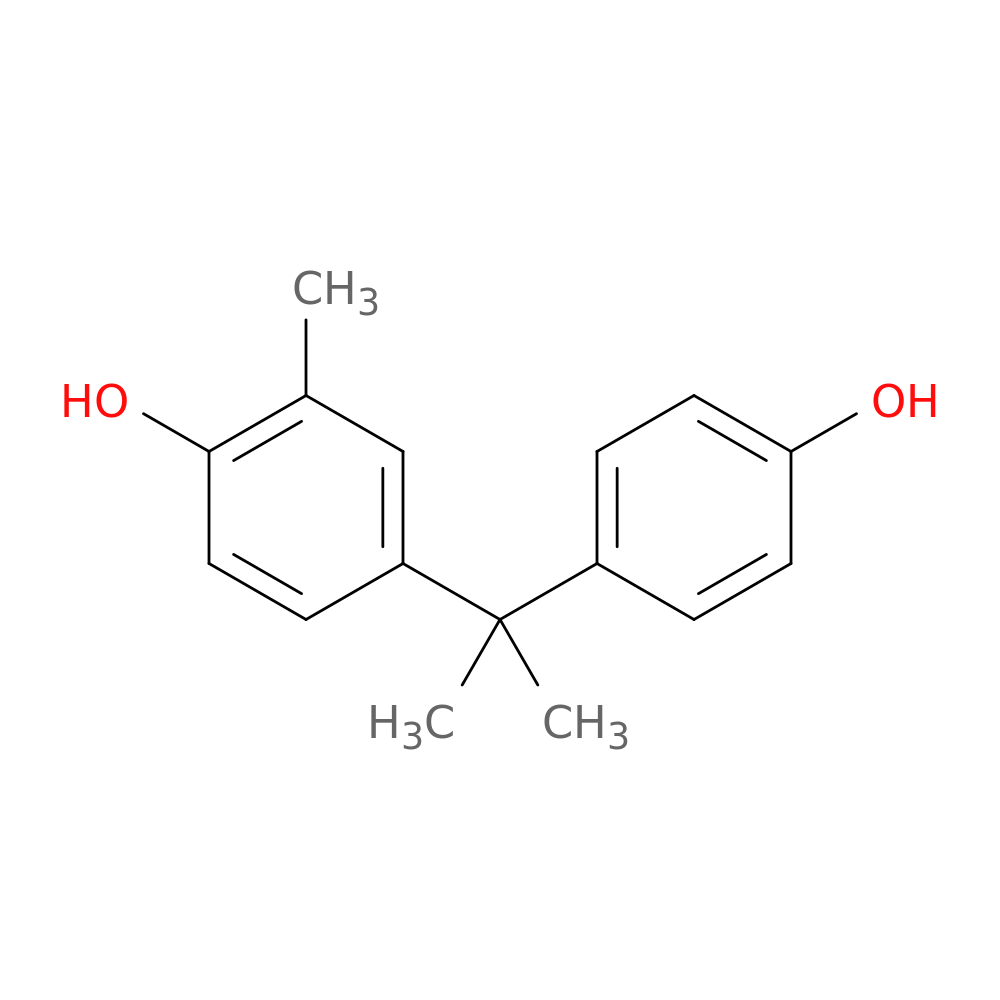 2-(4-hydroxy-3-methylphenyl)-2-(4'-hydroxyphenyl)propane