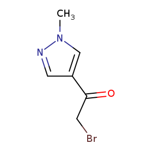 2-Bromo-1-(1-methyl-1H-pyrazol-4-yl)ethanone