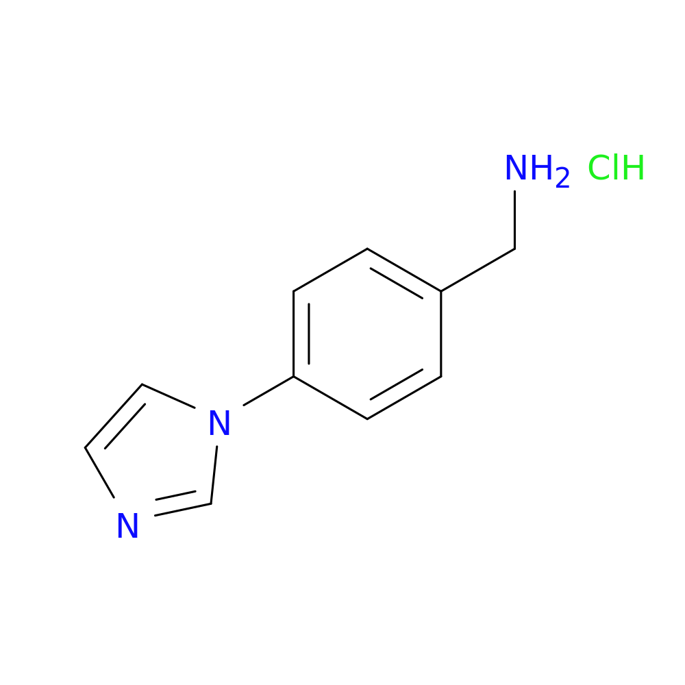 (4-(1H-IMidazol-1-yl)phenyl)MethanaMine hydrochloride